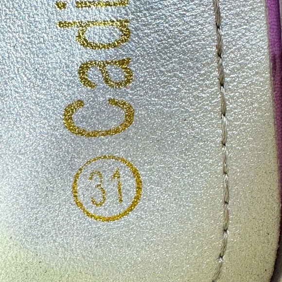 Sz 31 Purple Glitter Kids DressUp Shoes - Picture 6 of 6